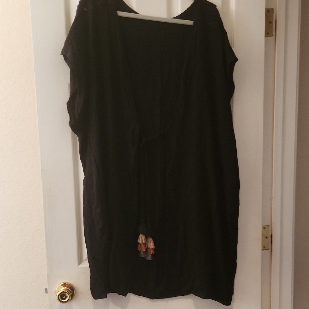 Black Swim Cover-up